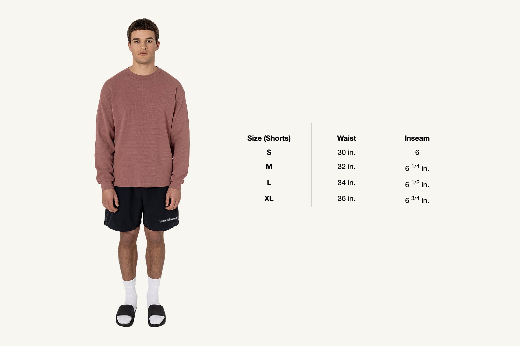Wordmark Lightweight Canvas Shorts