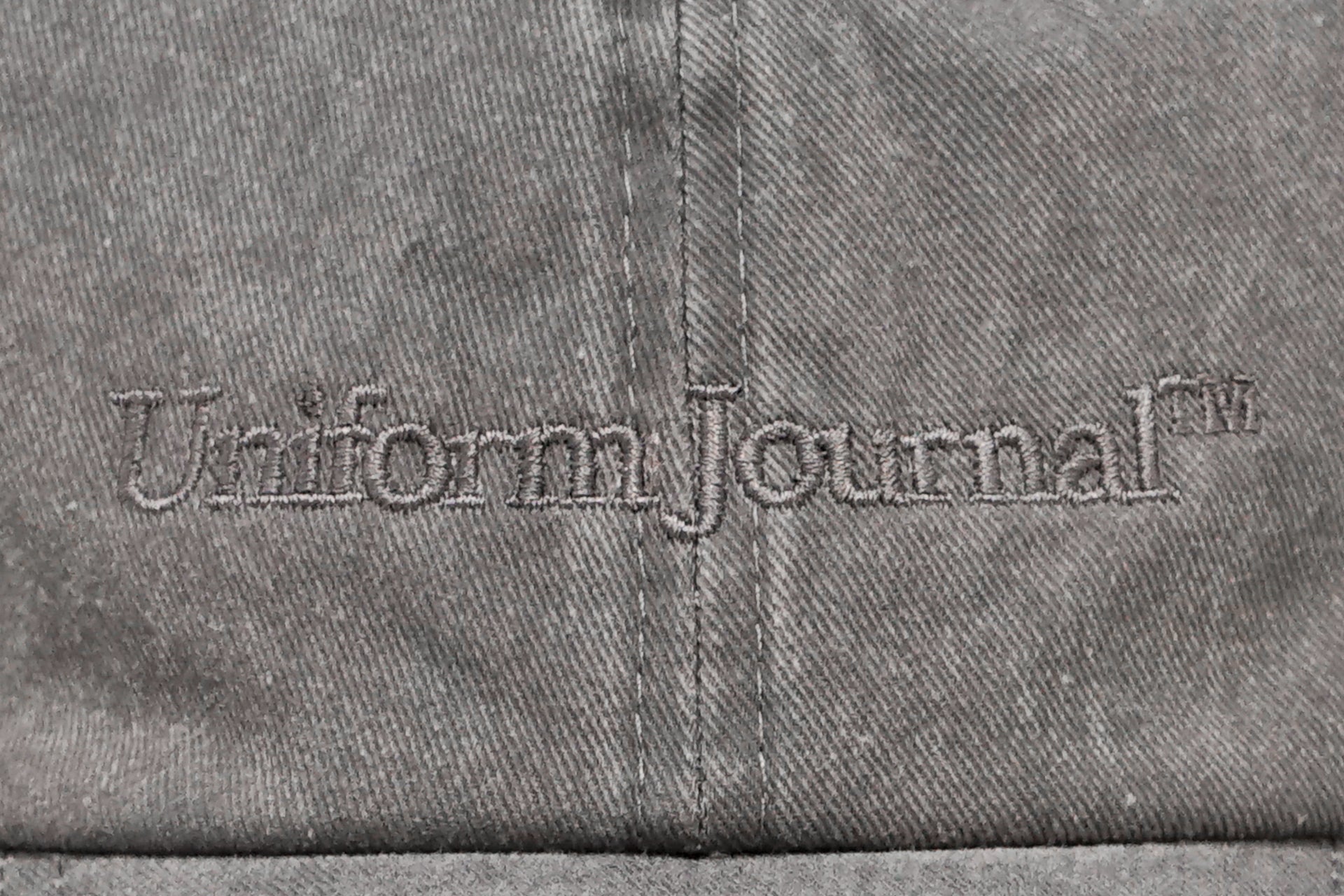 Tonal Wordmark Logo Washed Dad Cap