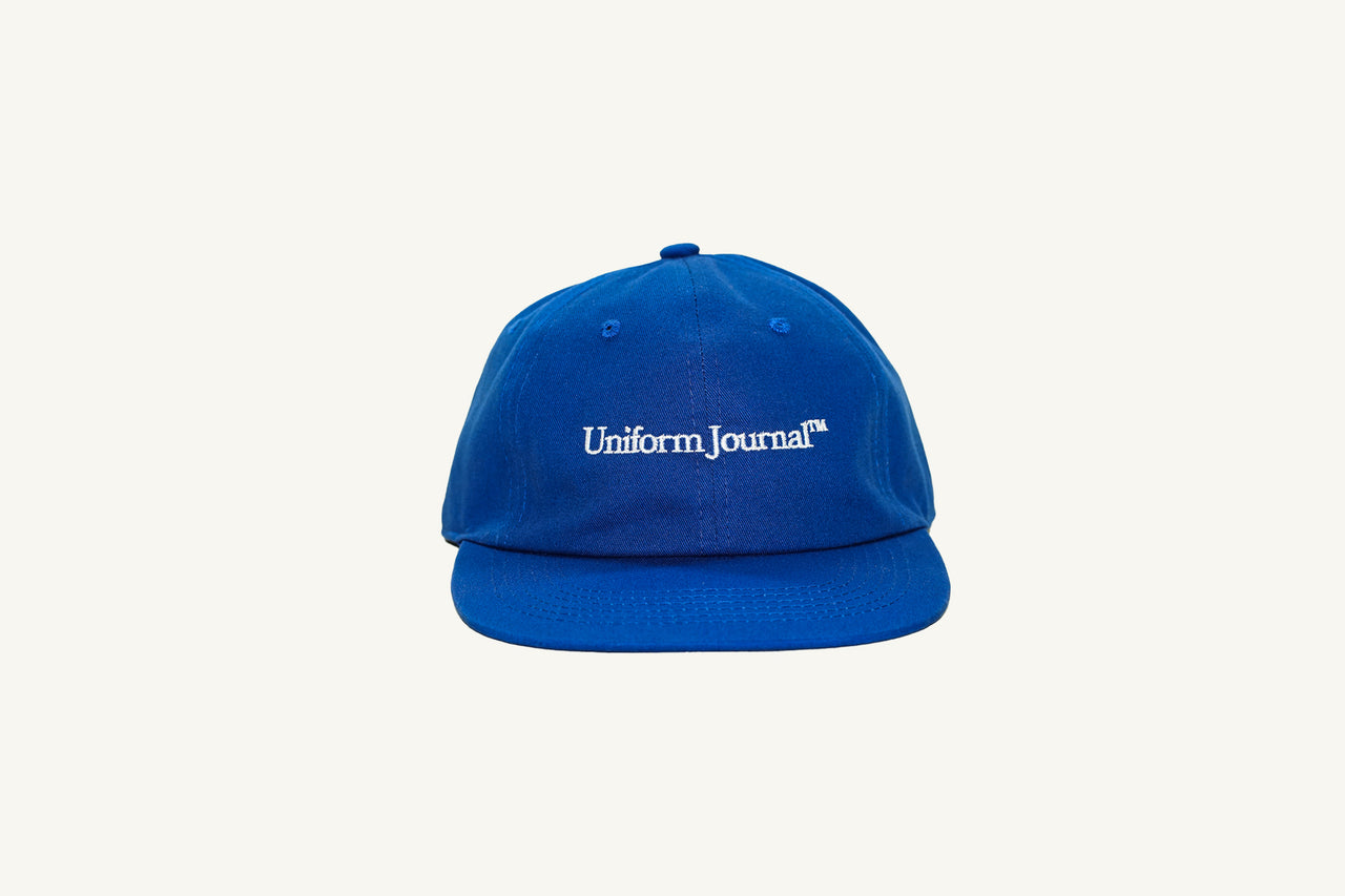 "Wordmark Logo" Washed Cotton Flat Bill Cap